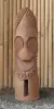 Artikelbild 1 des Artikels “Tiki Polynesische Statue aus Kokosnussholz, ca. 80cm hoch, Farbe natur/transparent, Ø ca. 18-28cm “